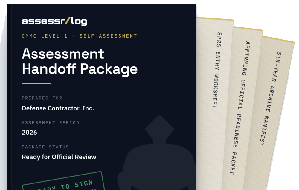 The AssessrLog affirmation handoff package